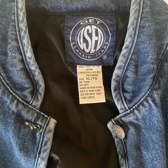 Vintage ‘Get Used’ Women’s Denim Jacket - Picture 5 of 6